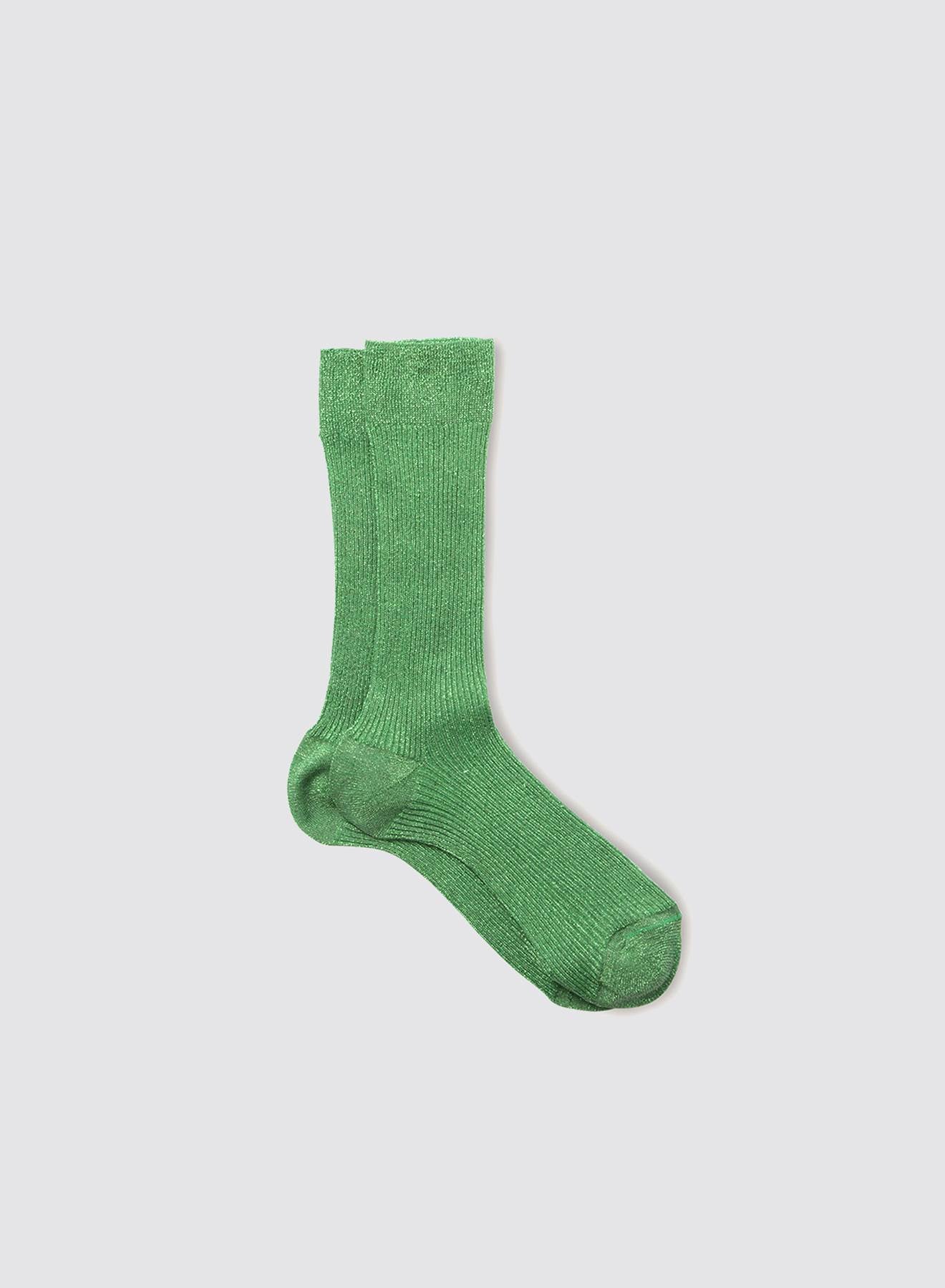 タイツ・ソックス MARIA LA ROSA Women Socks WS2179MLR 582A GREEN Maria La Rosa Lycra Knee High Socks in Green – VESTIGE