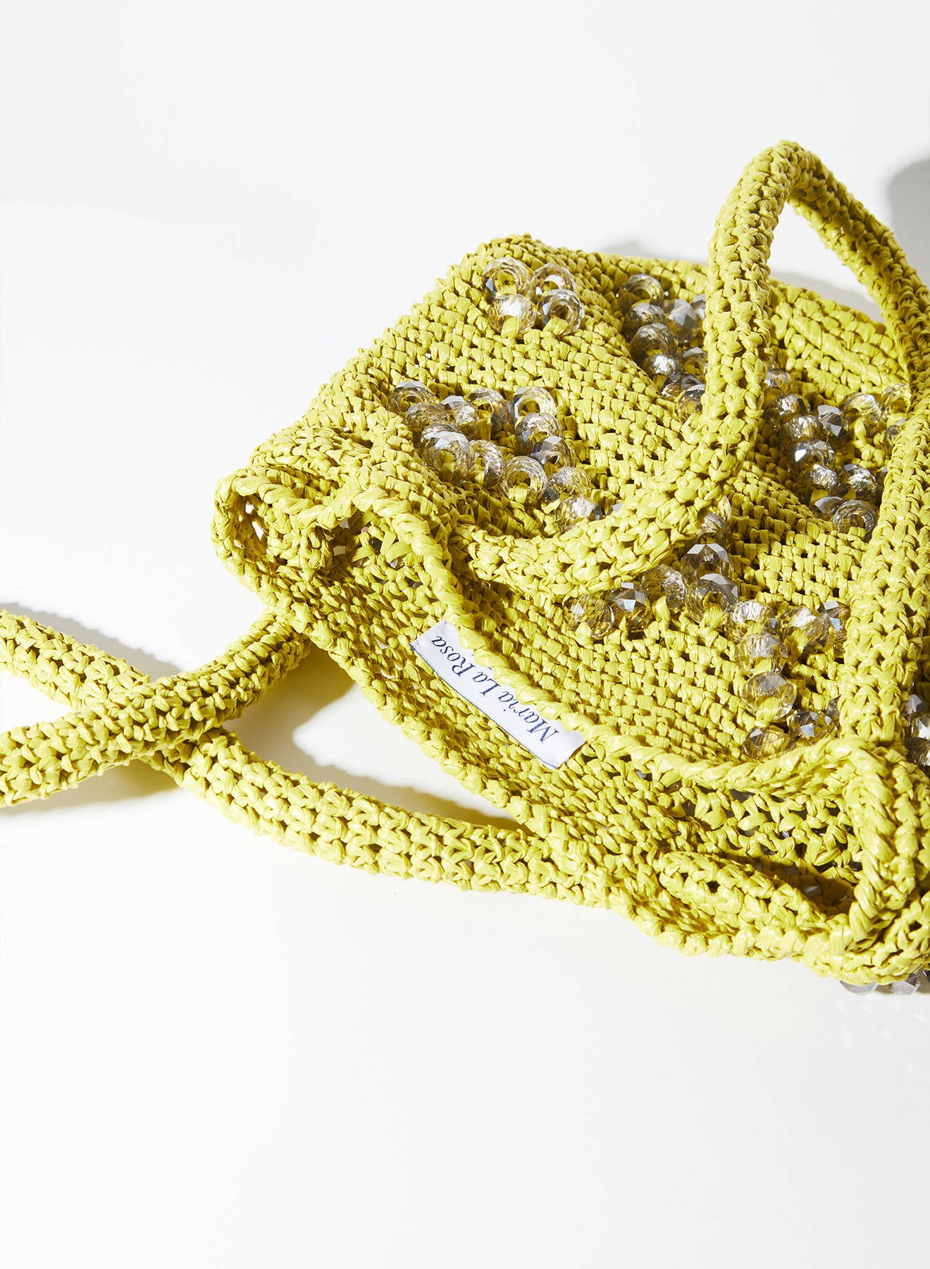 La Gemmé Mini Bucket – Handwoven Raffia Bucket Bag | Maria La Rosa