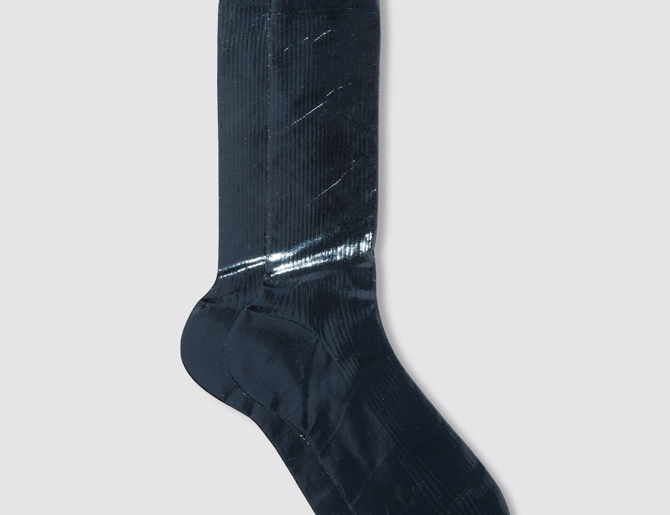 One Ribbed Laminated Men