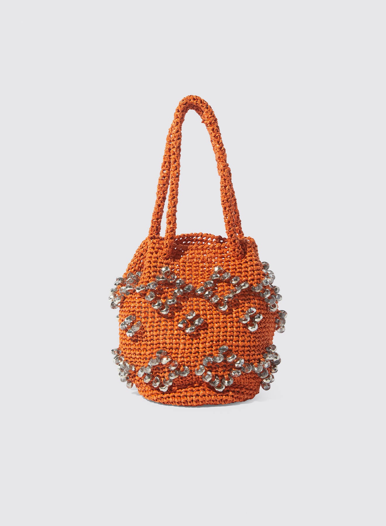 La Gemmé Mini Bucket – Handwoven Raffia Bucket Bag | Maria La Rosa