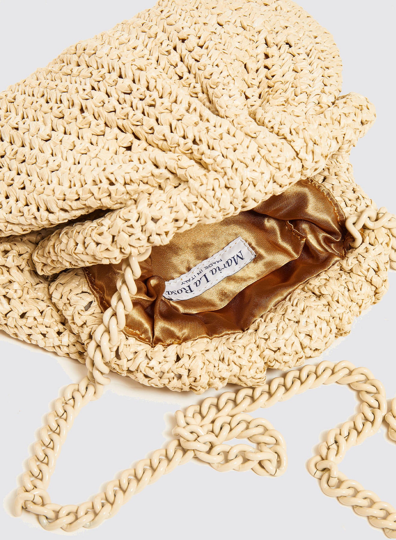 ショルダーバッグ・ポシェット Maria La Rosa TEPO MINI GAME CROCHET SOLID POUCH Mini Game Crochet Solid – MARIA LA ROSA