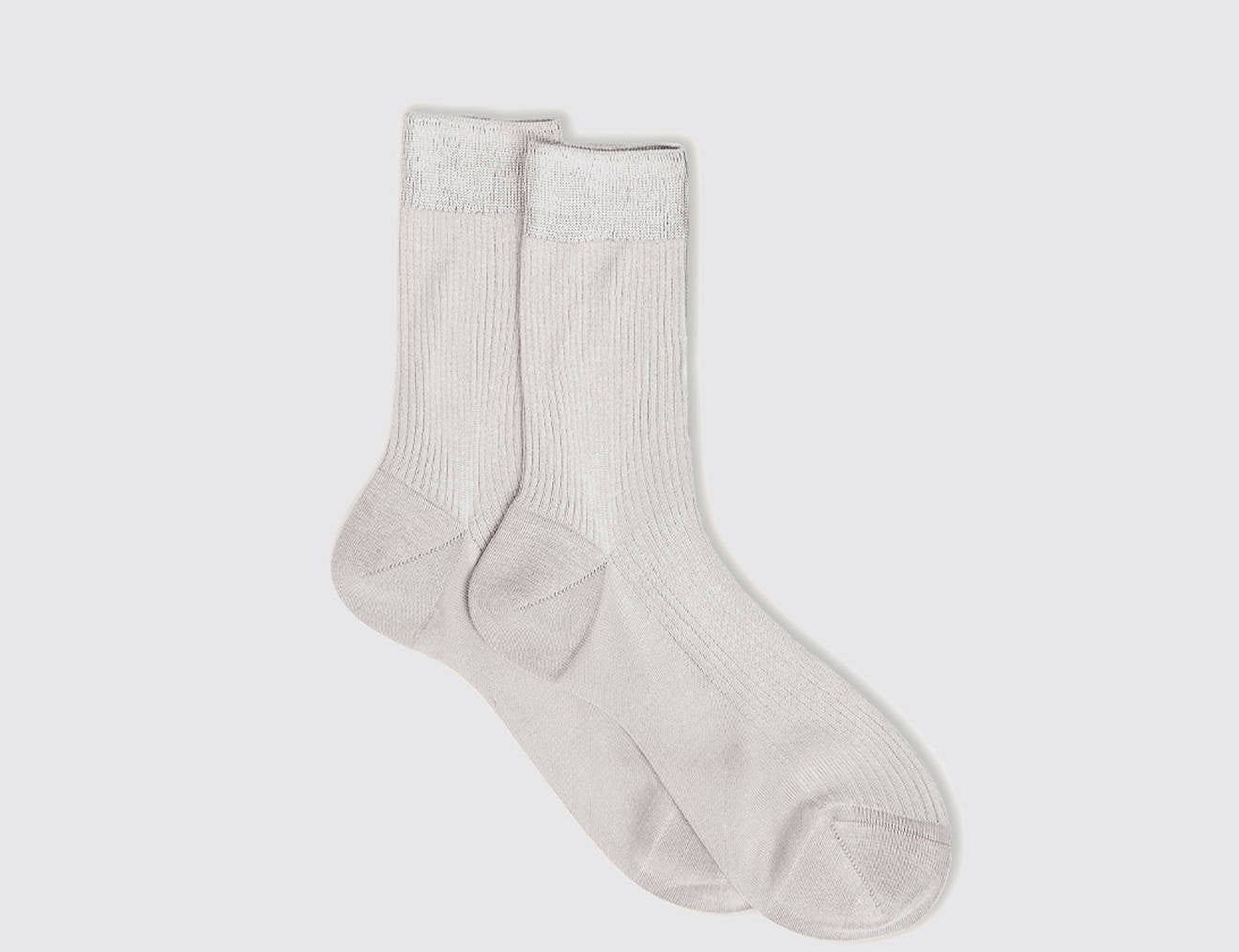 One Ribbed Socks
