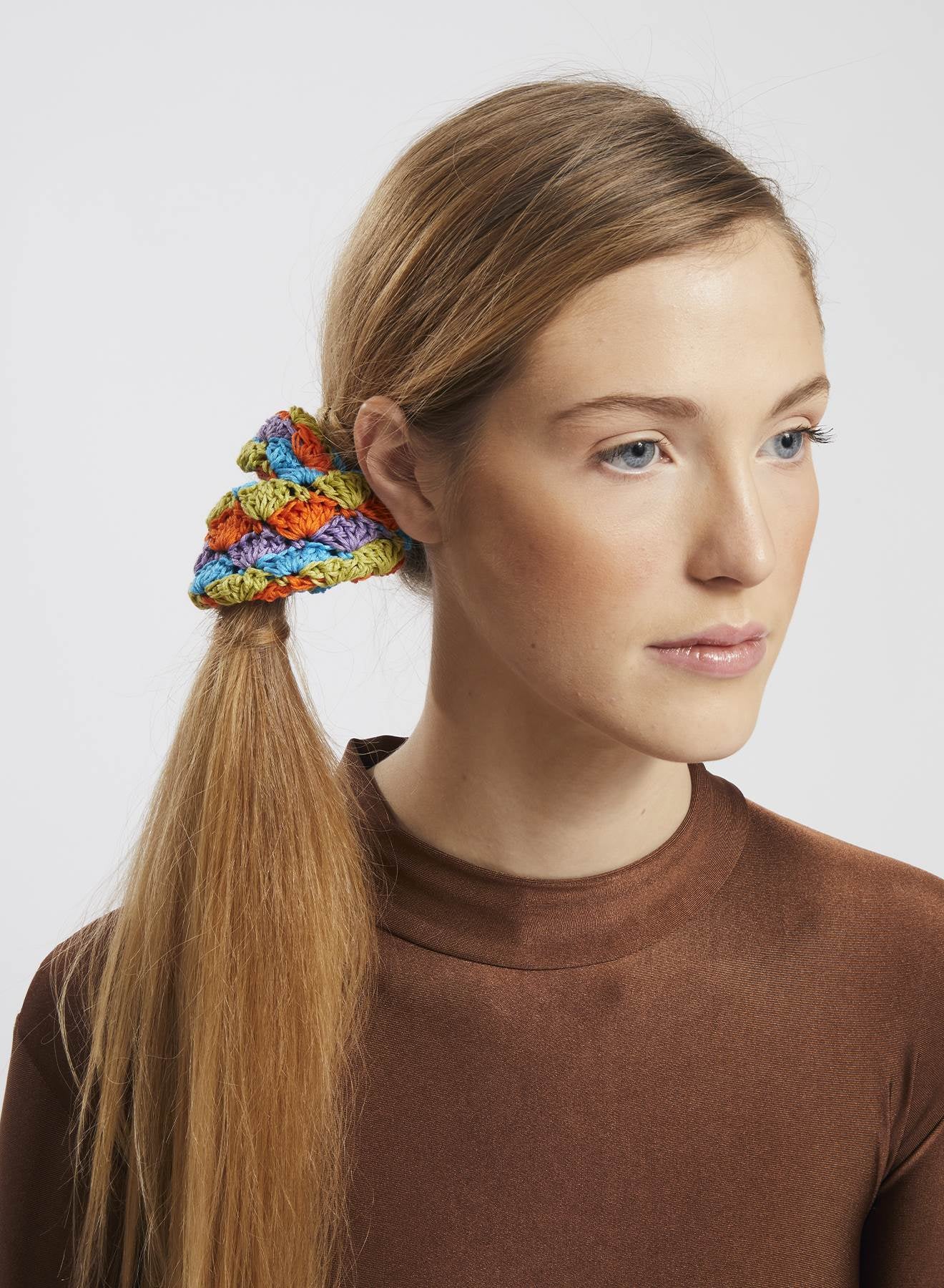 ☆TATIANA☆ Rosette Scrunchie HB2249 image_dfbb67a3-9aaa-4d8d-a587-