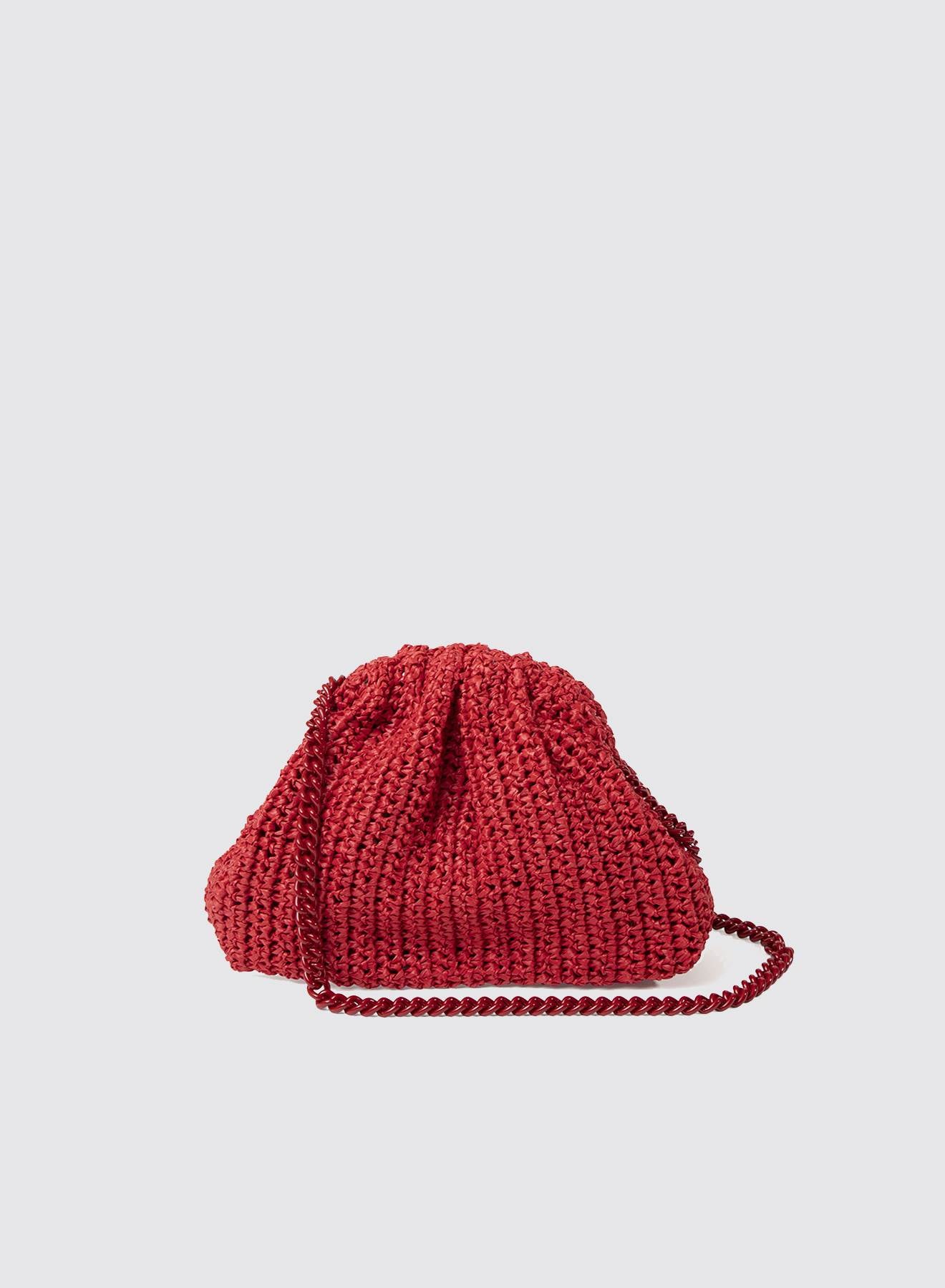 ショルダーバッグ・ポシェット Maria La Rosa TEPO MINI GAME CROCHET SOLID POUCH ec6905202014962e32f00081b847b5